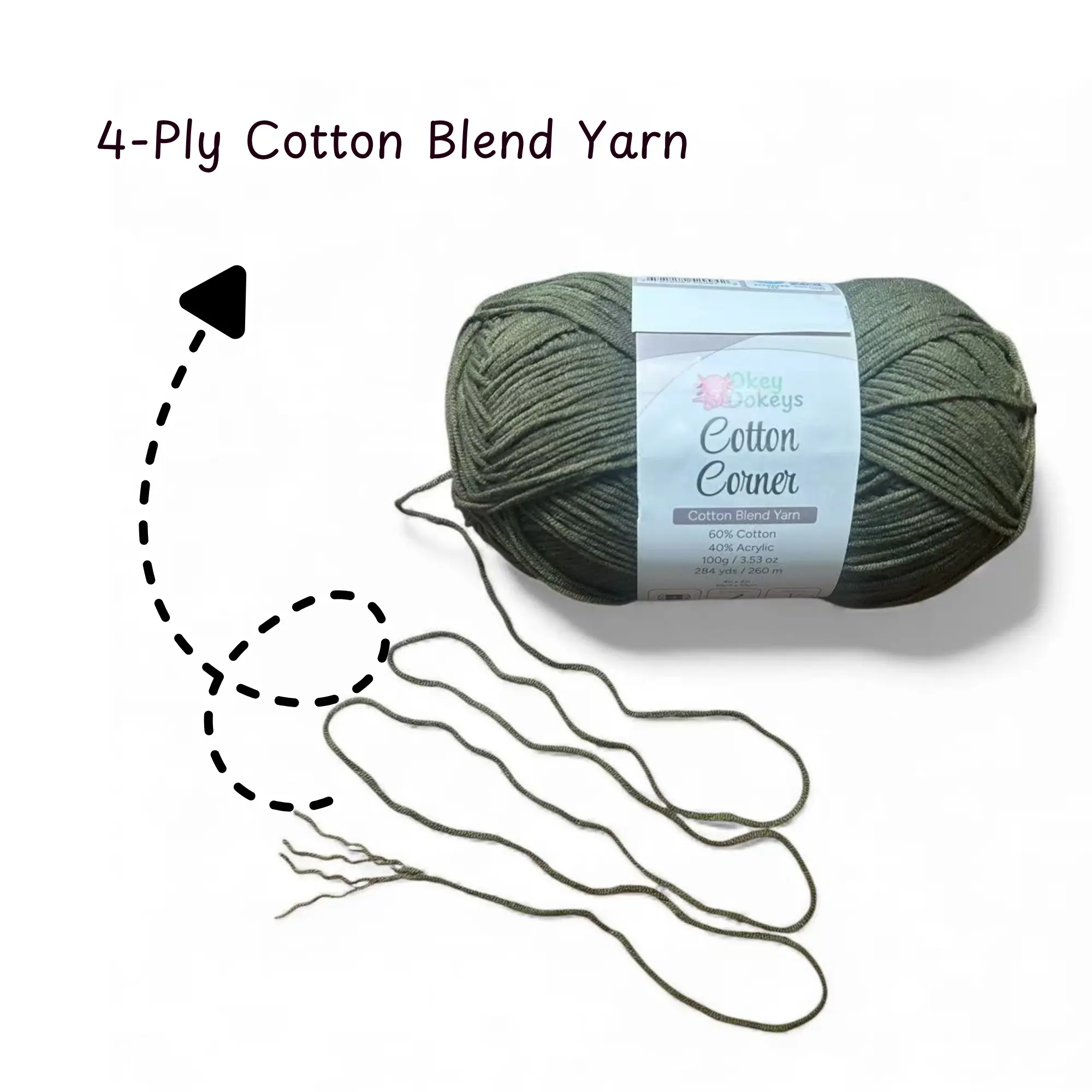 Cotton Corner 100g Light Weight Yarn - Image 3