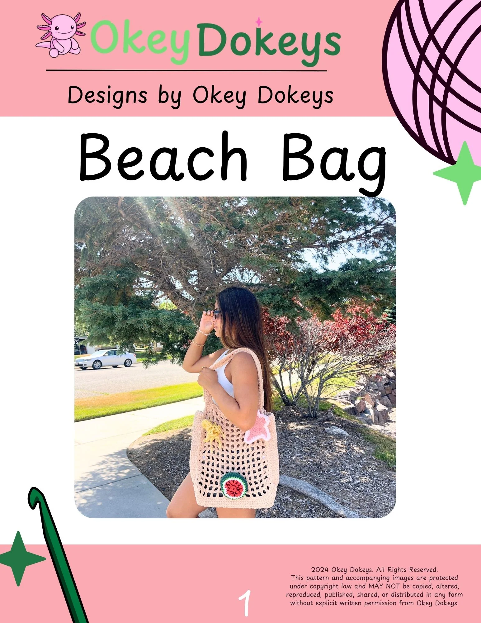 Crochet Beach Bag Pattern
