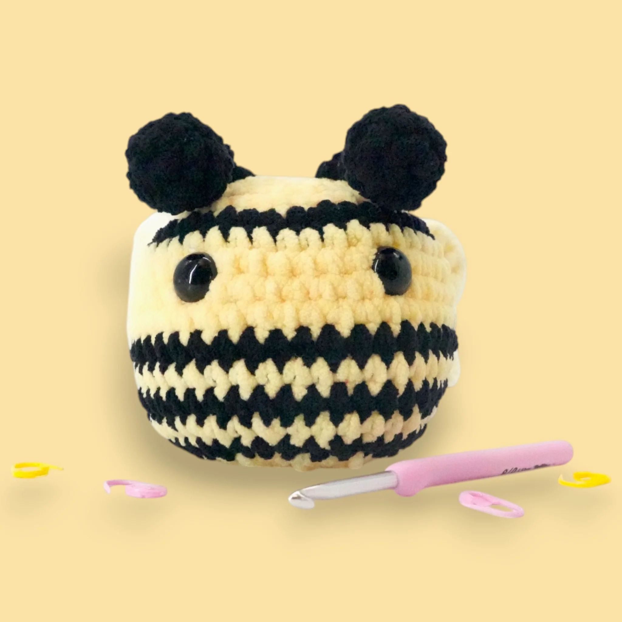 Crochet Bee Kit - Brent the Bee - Image 9