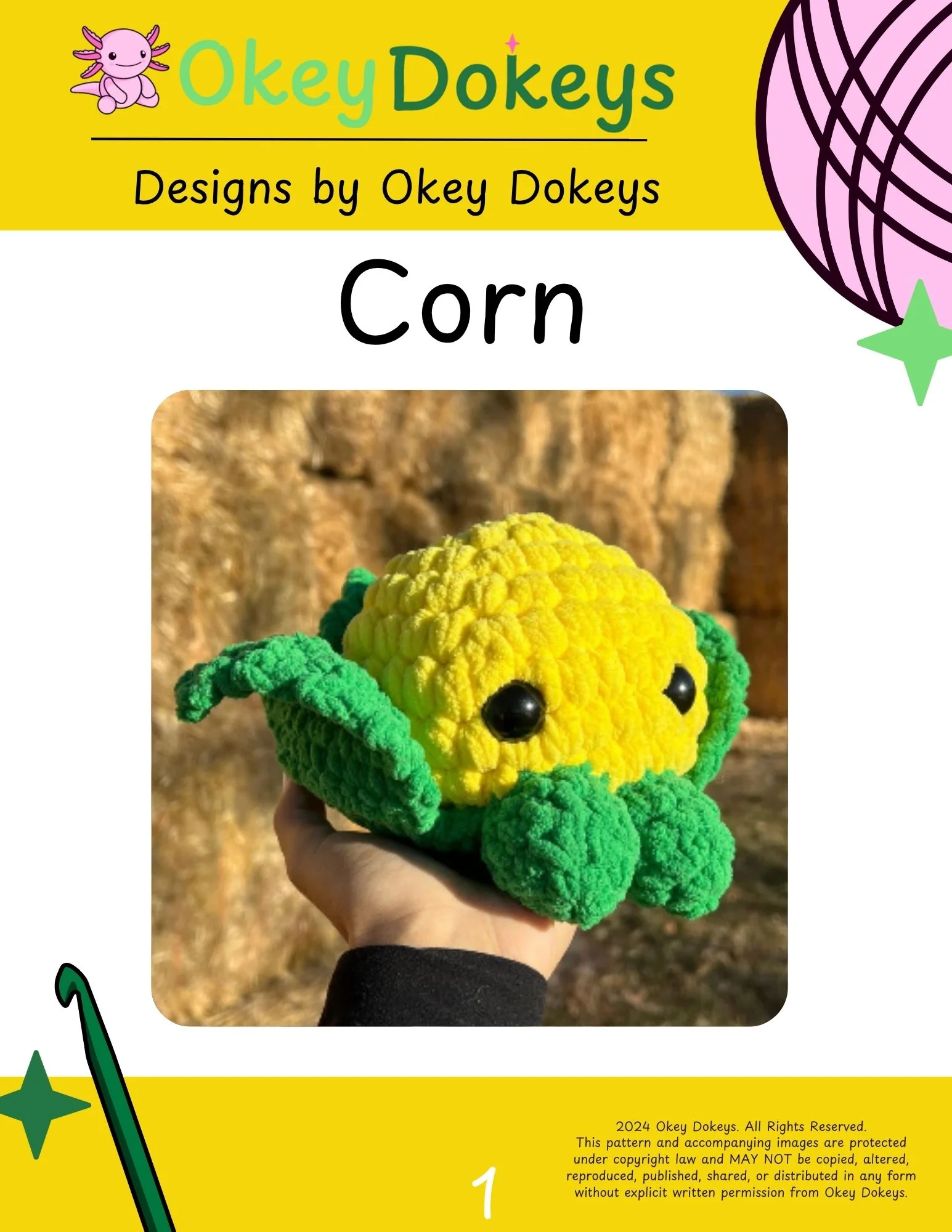 Crochet Corn Pattern