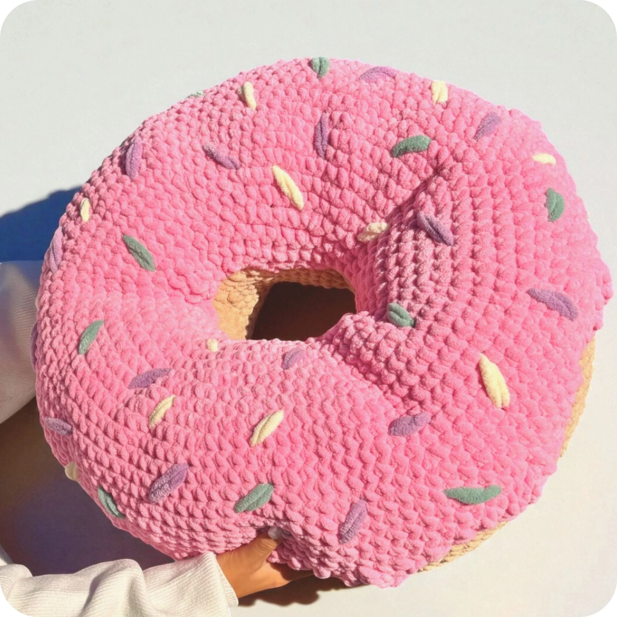 Crochet Donut Pillow Pattern - Image 2