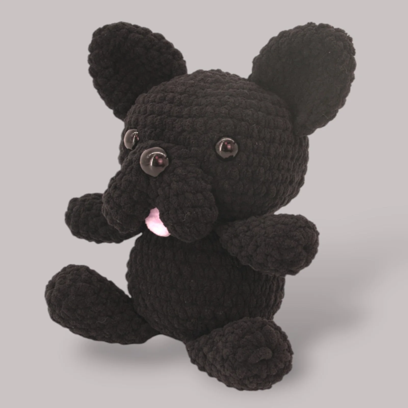 Crochet French Bulldog Kit - Brandon the French Bulldog - Image 6