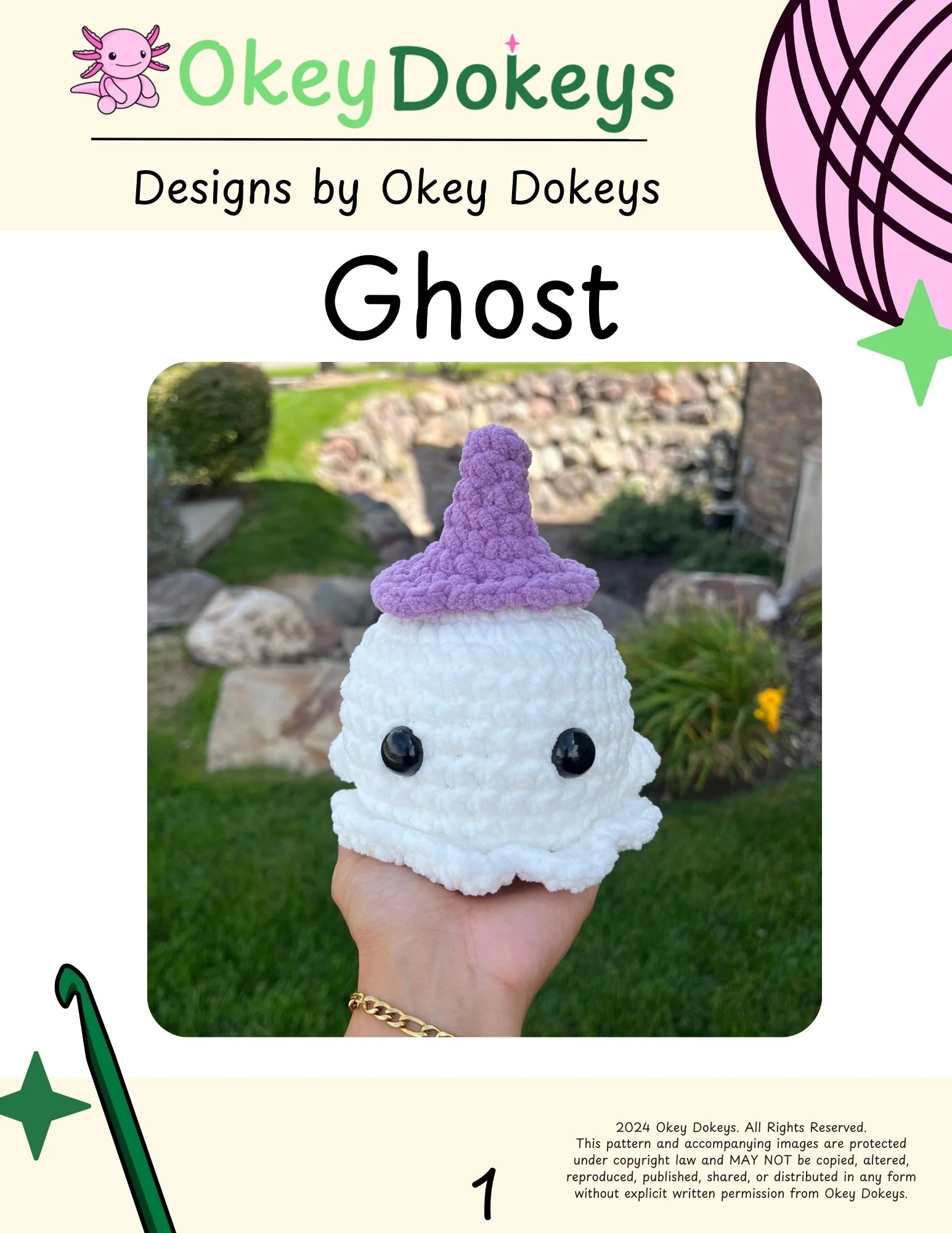 Crochet Ghost Pattern