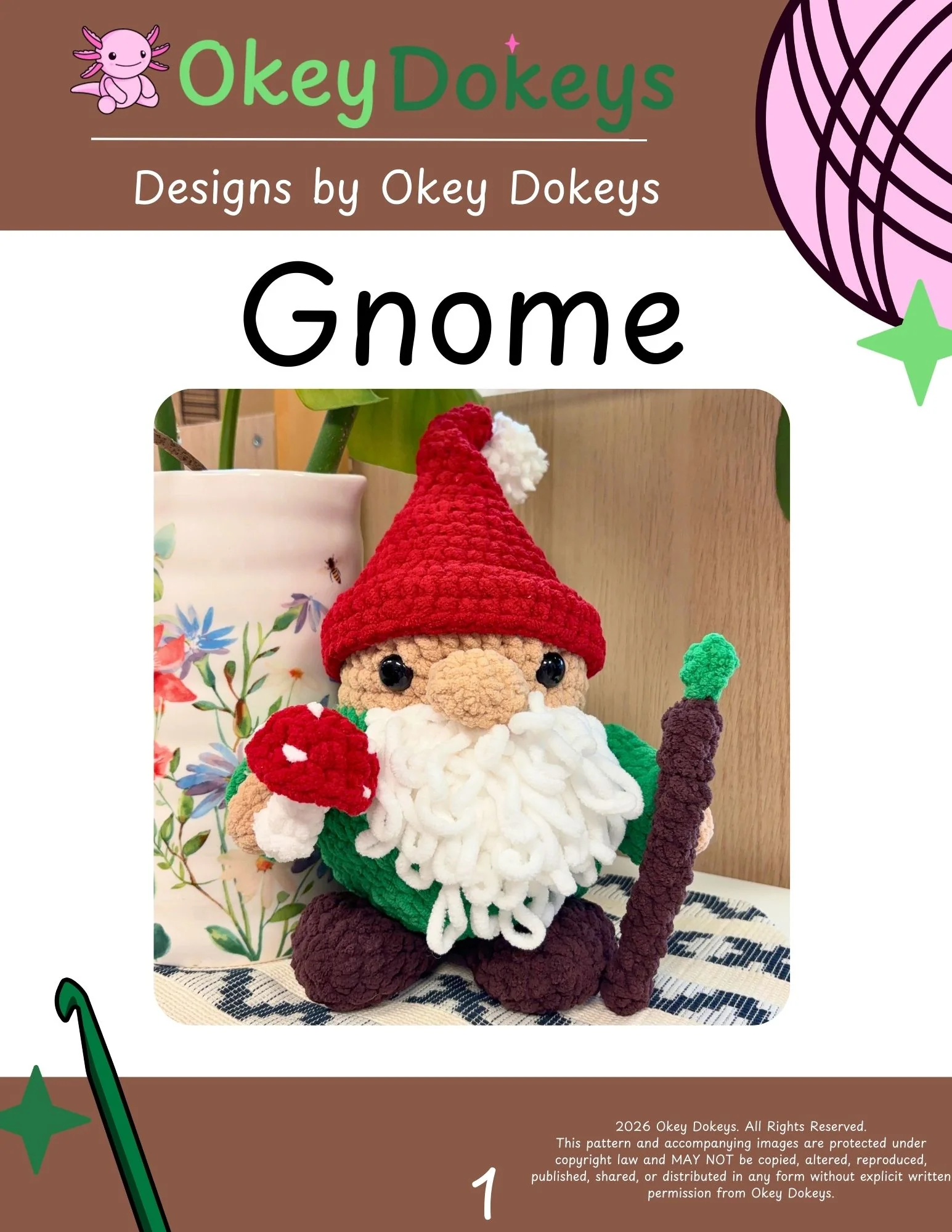 Crochet Gnome Pattern