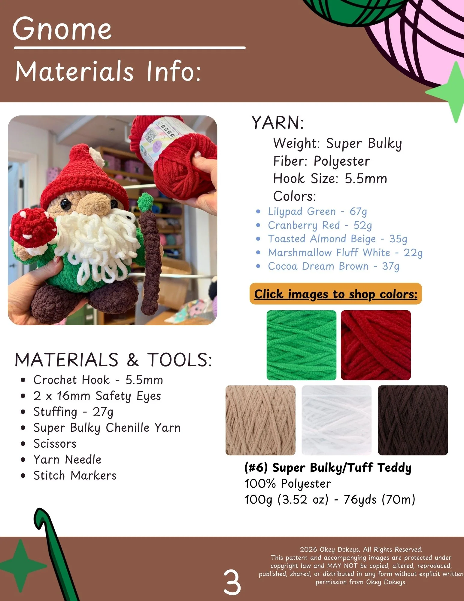 Crochet Gnome Pattern - Image 4