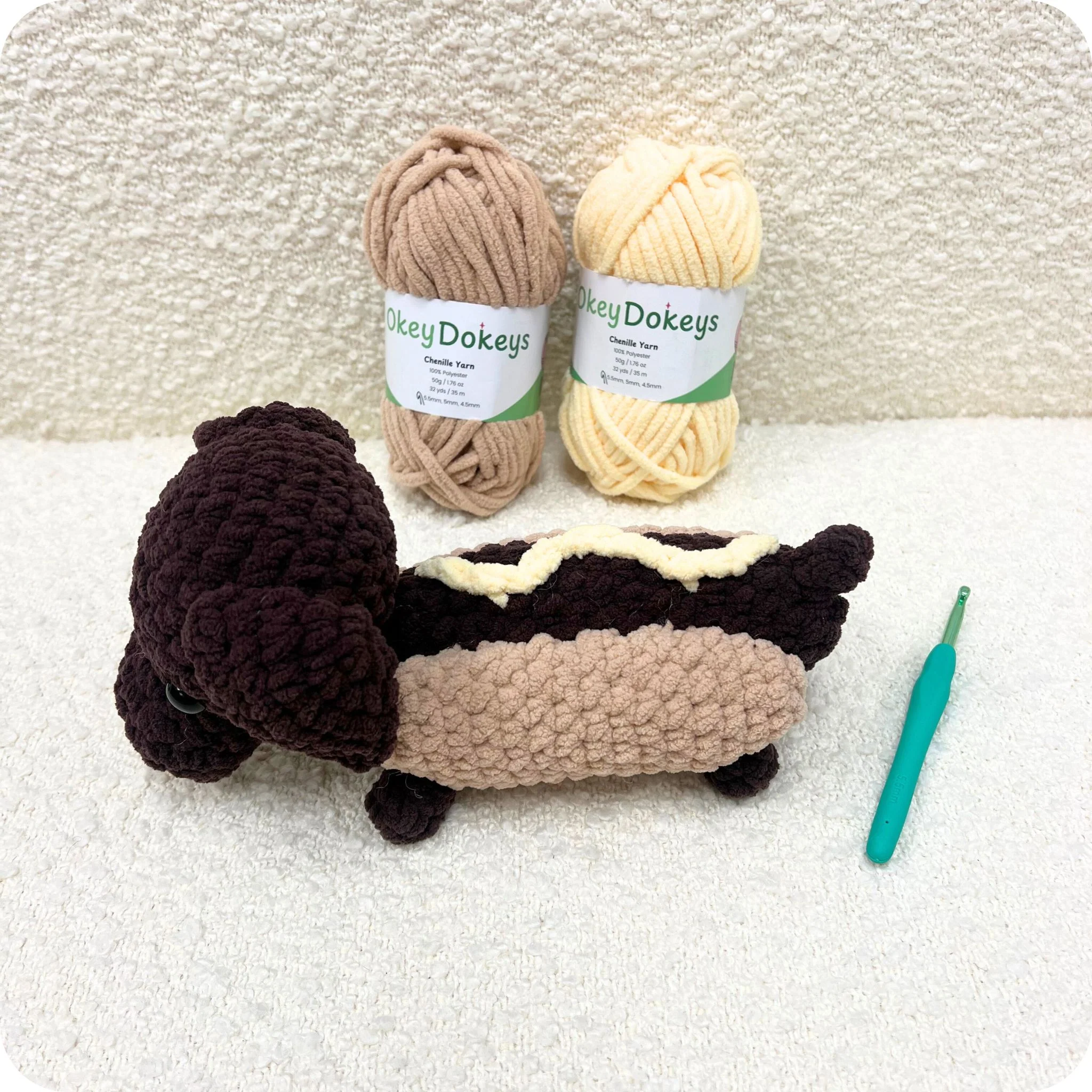 Crochet Hot Dog Dog Pattern - Image 2
