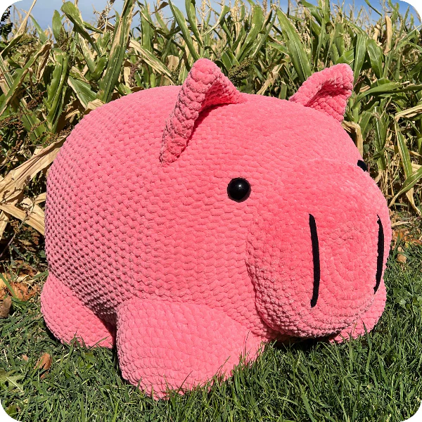 Crochet Jumbo Pig Pattern - Image 2