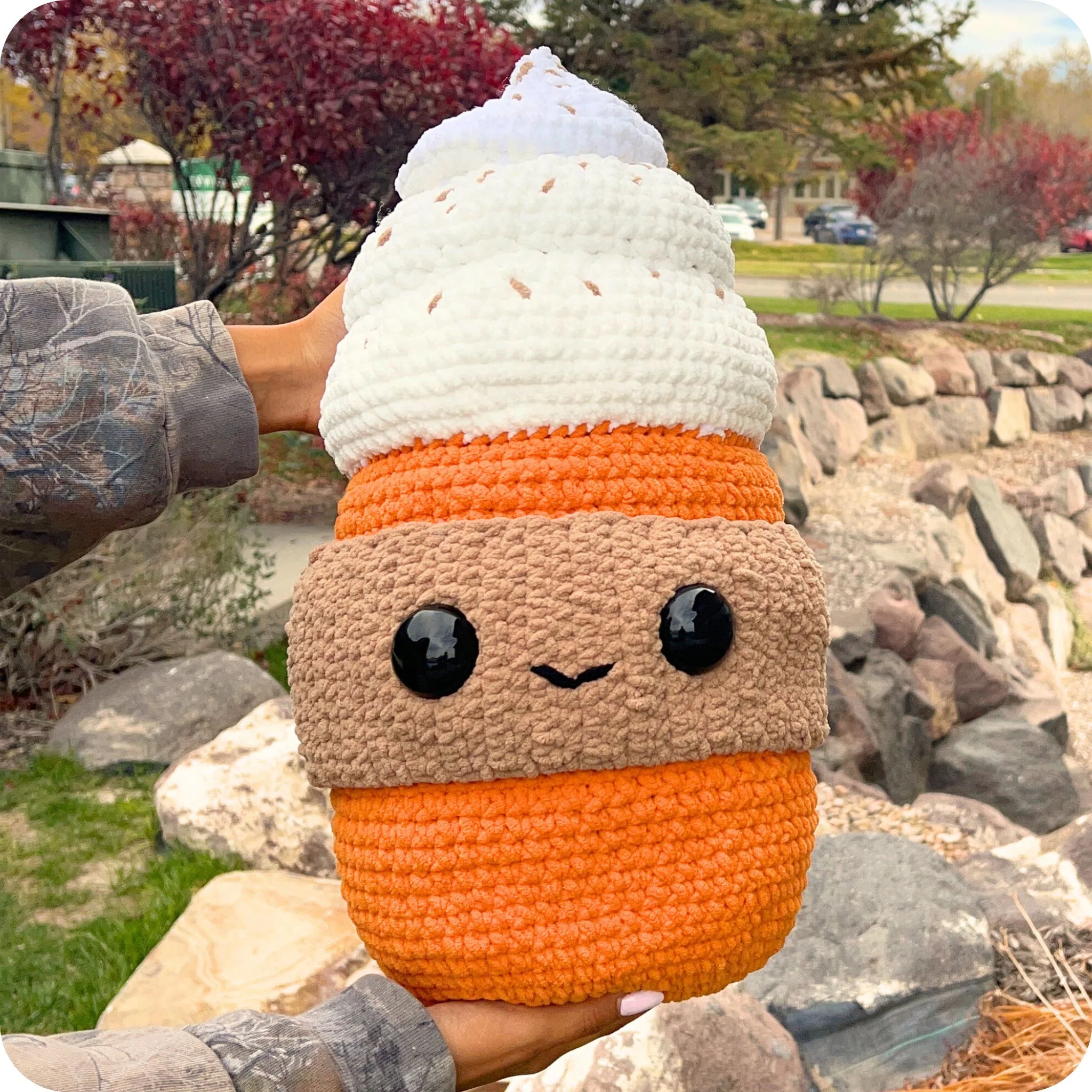 Crochet Pumpkin Spice Latte Pattern - Image 2