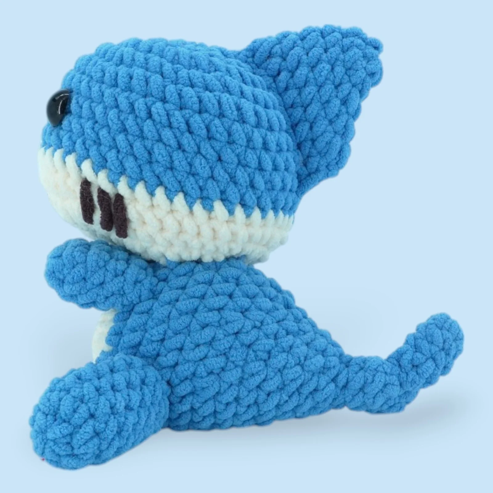 Crochet Shark Kit - Dax the Landshark - Image 3