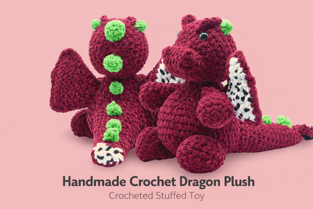 Draya the Dragon Fruit Dragon Crochet Kit - Image 2