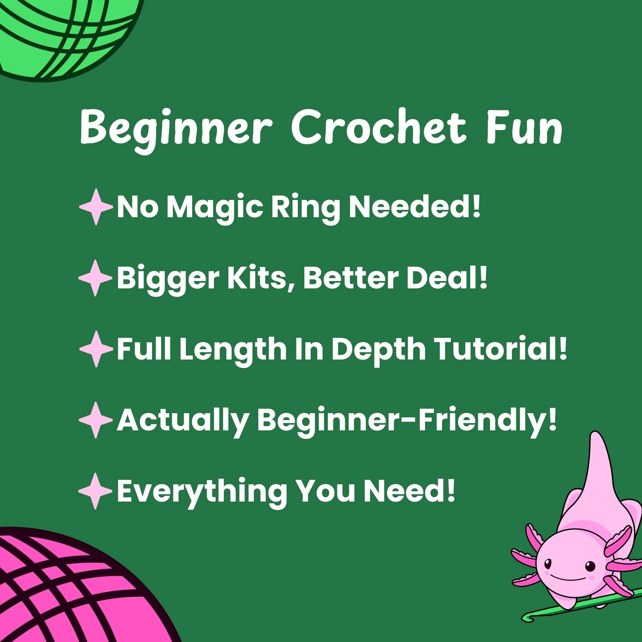 Crochet Bee Kit - Brent the Bee - Image 4