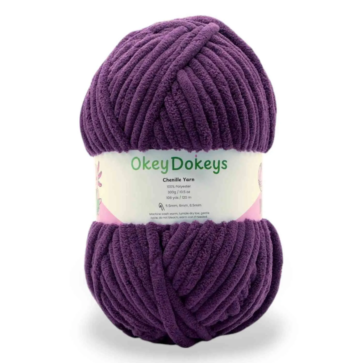 Jumbo Velvet Chenille Yarn - #7 - 300g Skeins - Image 20