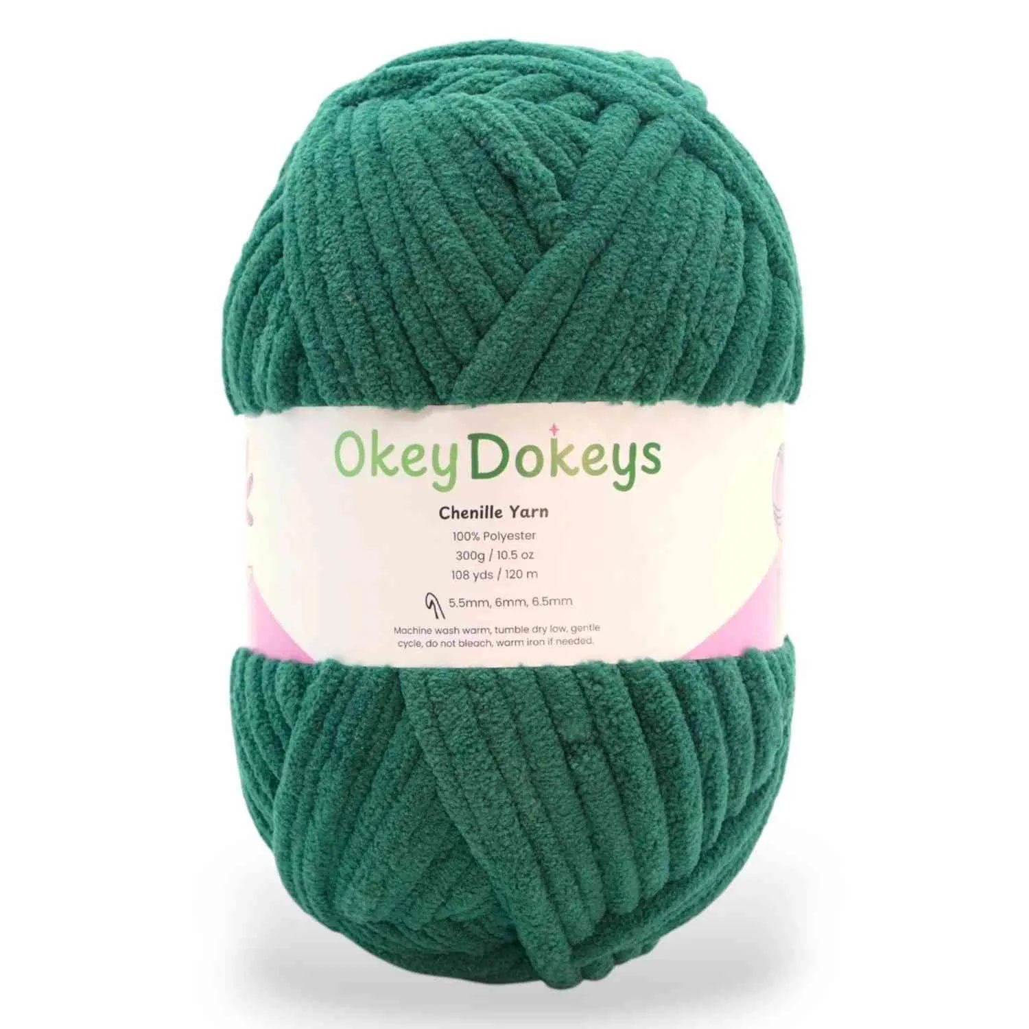 Jumbo Velvet Chenille Yarn - #7 - 300g Skeins - Image 50