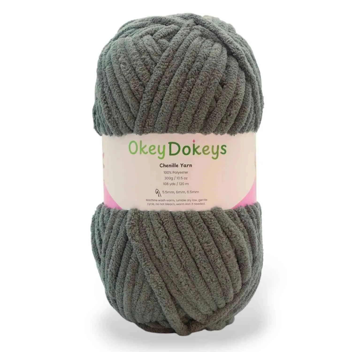 Jumbo Velvet Chenille Yarn - #7 - 300g Skeins - Image 53