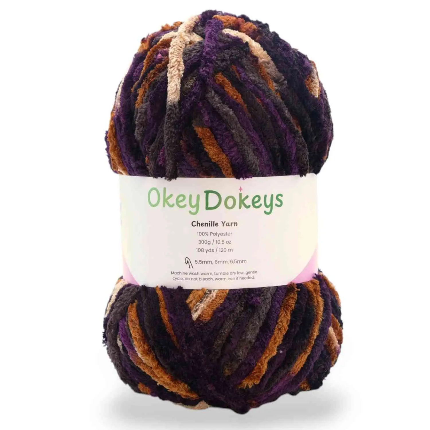 Jumbo Velvet Chenille Yarn - #7 - 300g Skeins - Image 59
