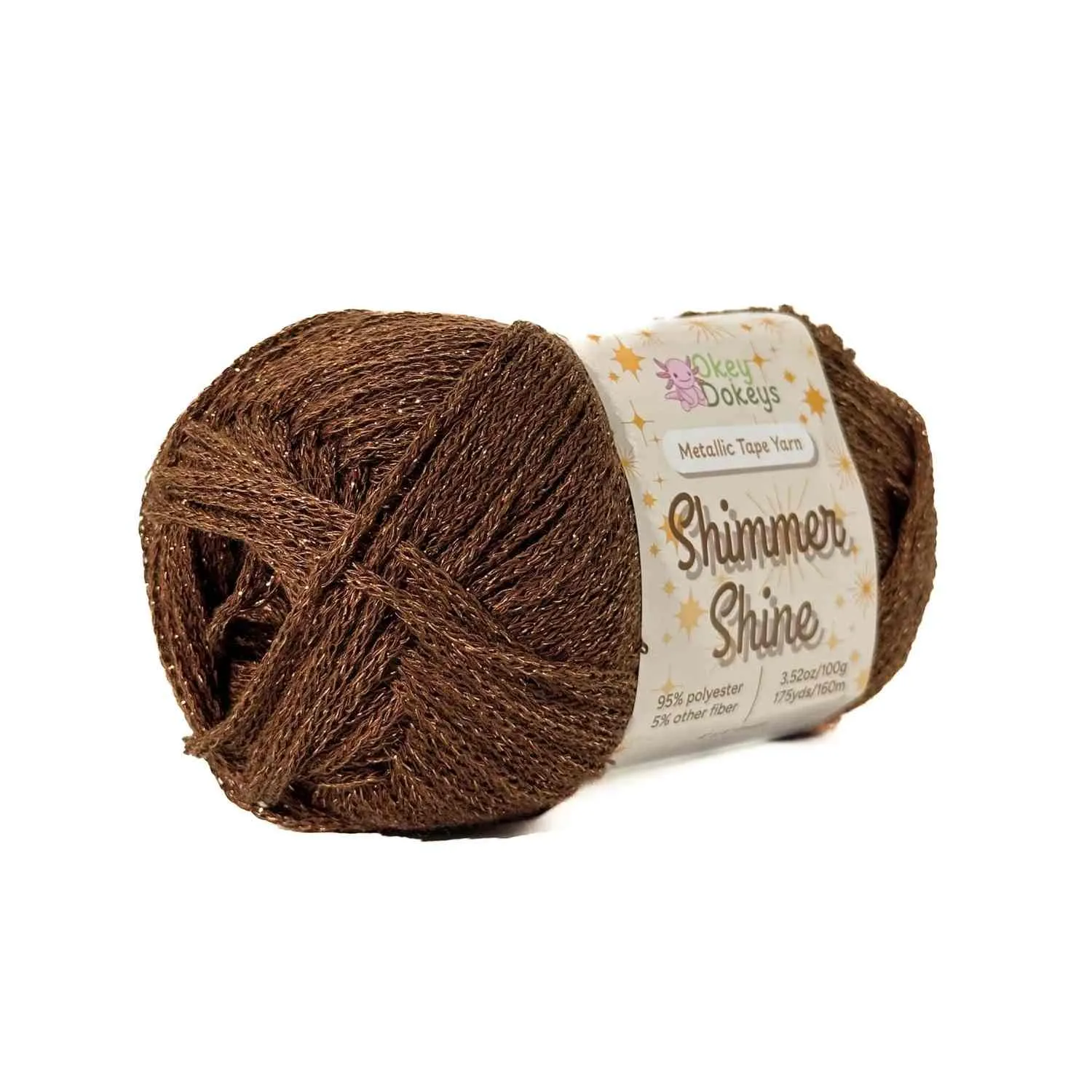 Metallic Shimmer Ribbon Yarn – Lightweight Tube Tape Yarn for Crochet Bags, Accessories & Decorative Projects (100g) - Image 36