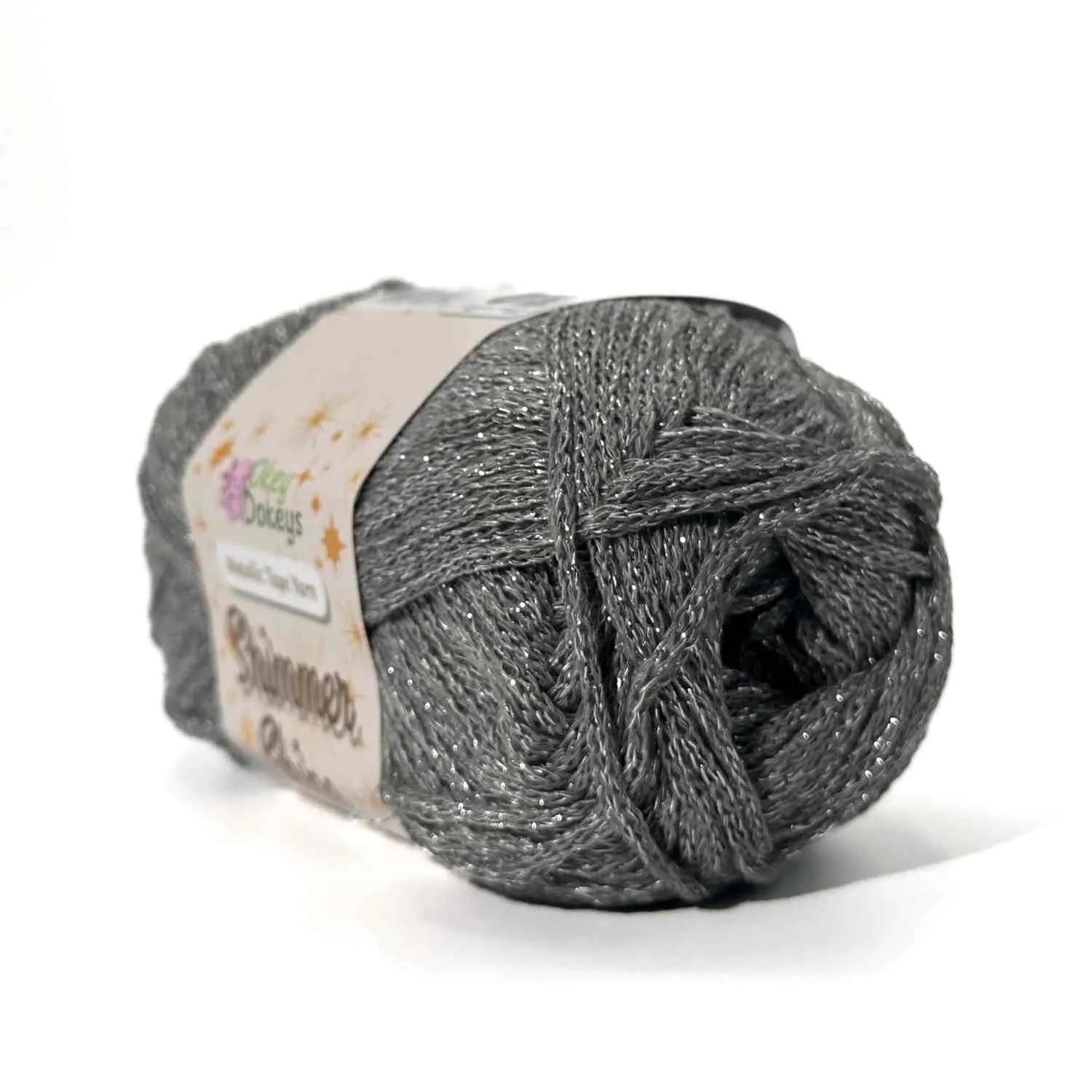 Metallic Shimmer Ribbon Yarn – Lightweight Tube Tape Yarn for Crochet Bags, Accessories & Decorative Projects (100g) - Image 39