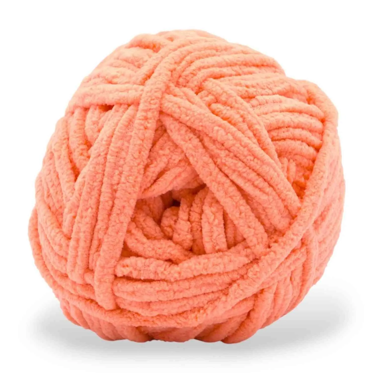Super Bulky Chenille Yarn #6, 100g Velvet Soft No-Fray Yarn for Crocheting, 50+ Colors - Image 144