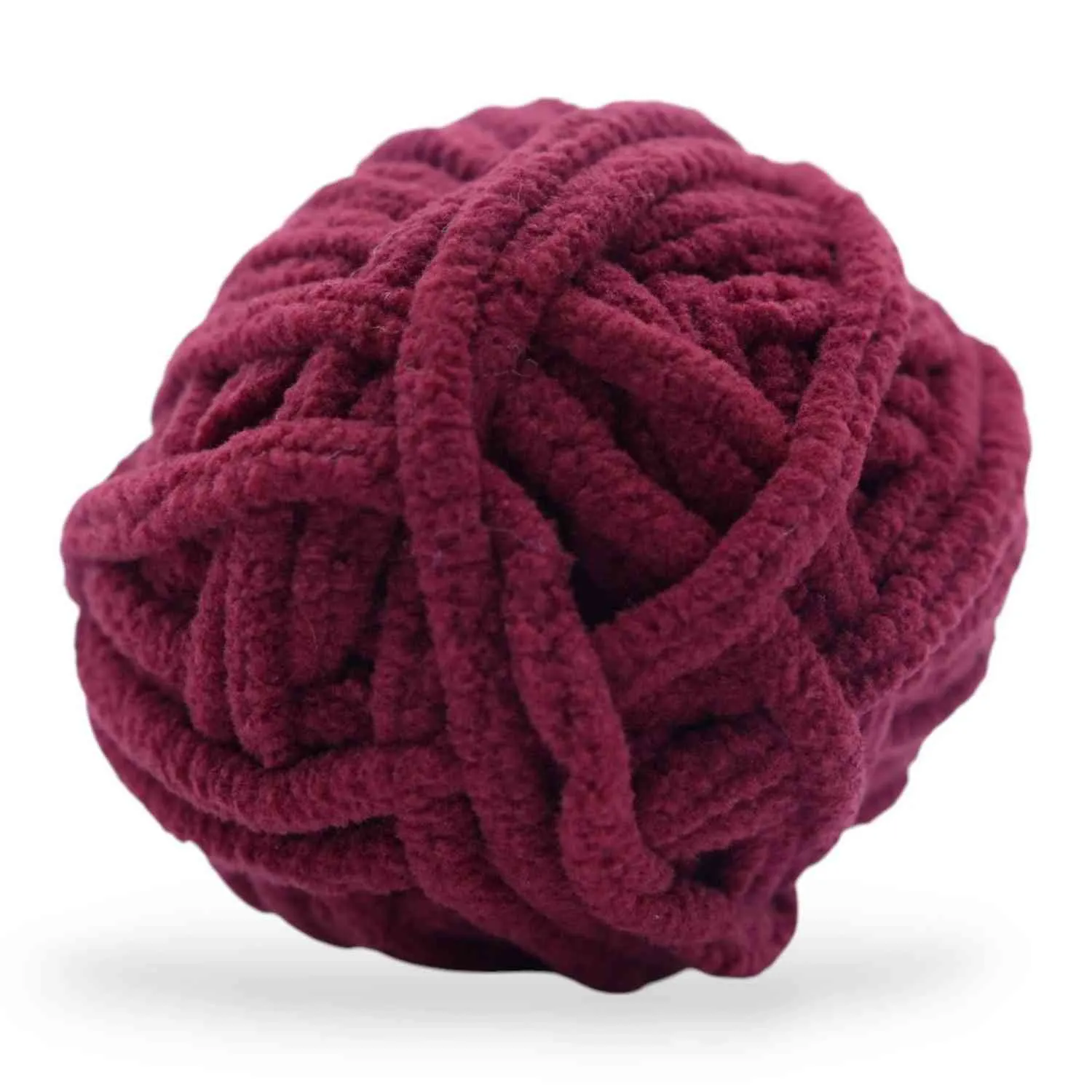 Super Bulky Chenille Yarn #6, 100g Velvet Soft No-Fray Yarn for Crocheting, 50+ Colors - Image 21