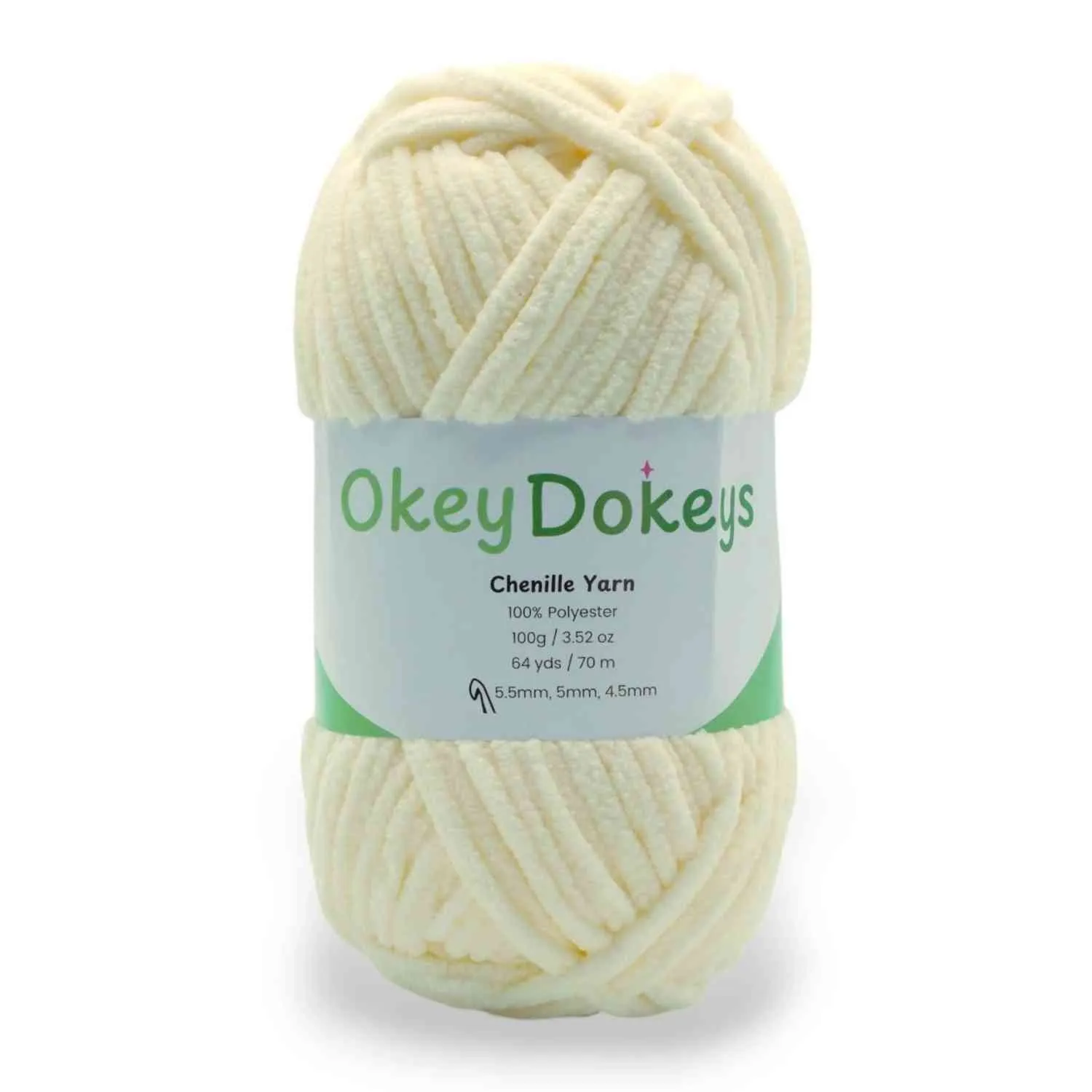 Super Bulky Chenille Yarn #6, 100g Velvet Soft No-Fray Yarn for Crocheting, 50+ Colors - Image 35