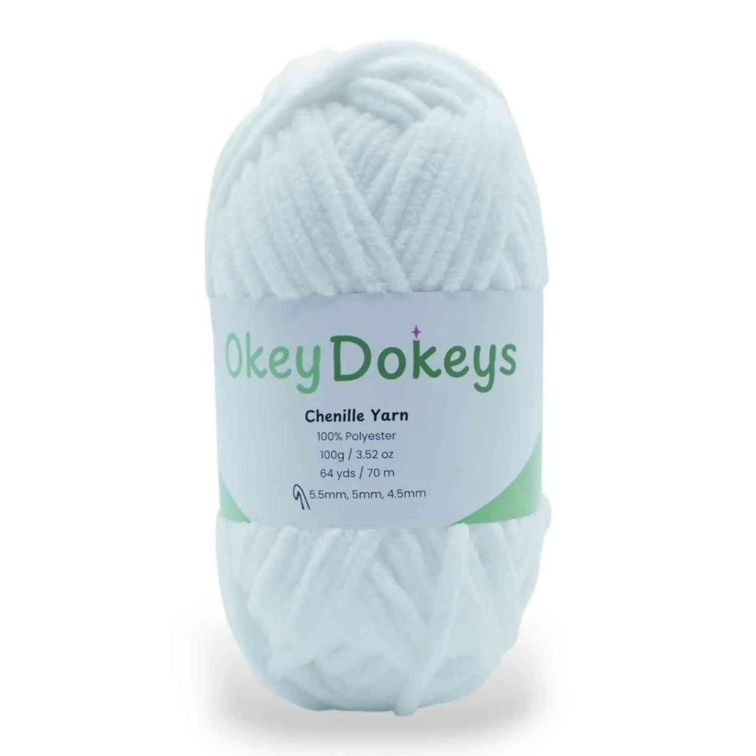 Super Bulky Chenille Yarn #6, 100g Velvet Soft No-Fray Yarn for Crocheting, 50+ Colors - Image 38