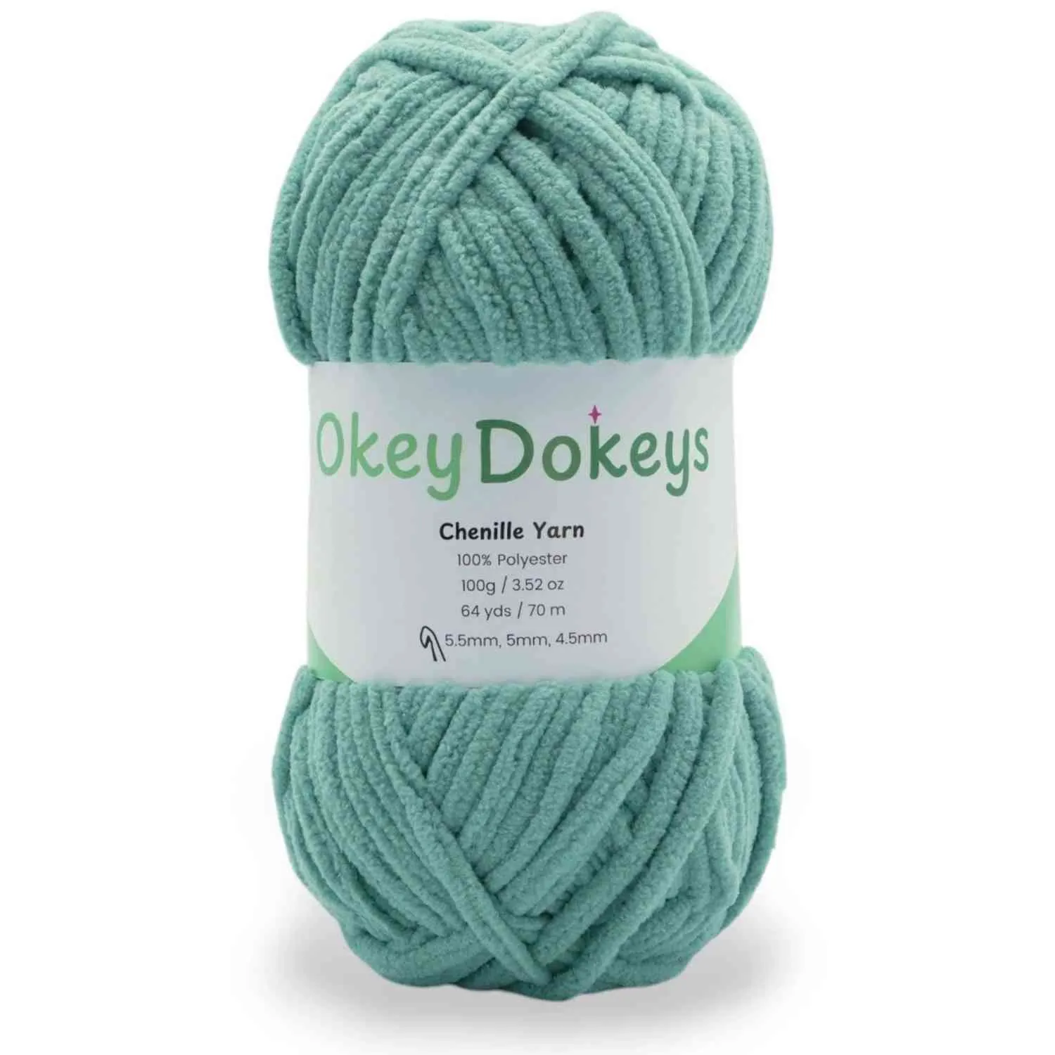 Super Bulky Chenille Yarn #6, 100g Velvet Soft No-Fray Yarn for Crocheting, 50+ Colors - Image 53