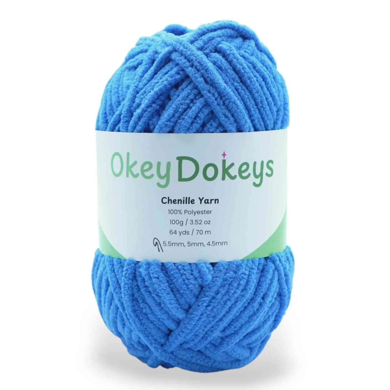 Super Bulky Chenille Yarn #6, 100g Velvet Soft No-Fray Yarn for Crocheting, 50+ Colors - Image 56