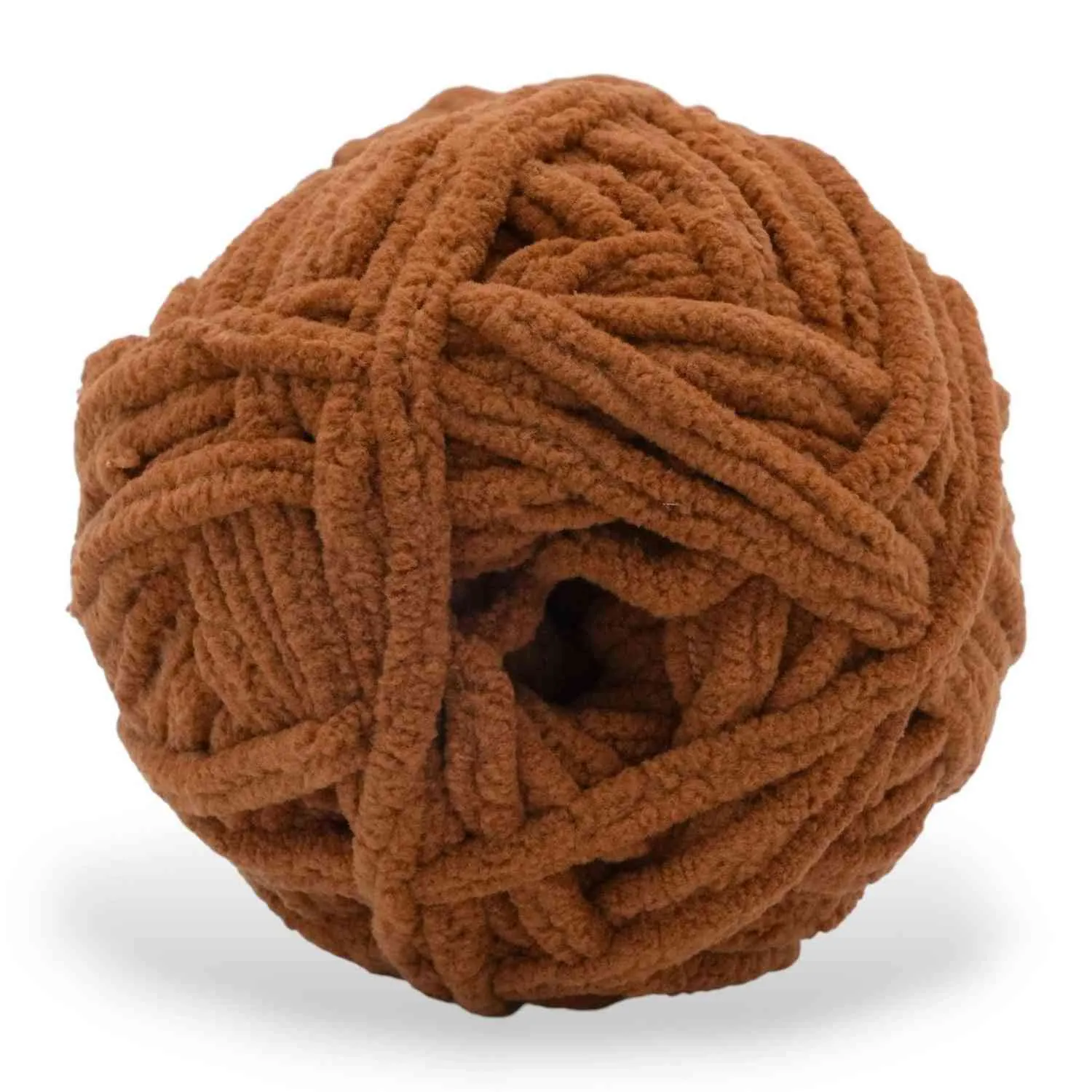 Super Bulky Chenille Yarn #6, 100g Velvet Soft No-Fray Yarn for Crocheting, 50+ Colors - Image 6