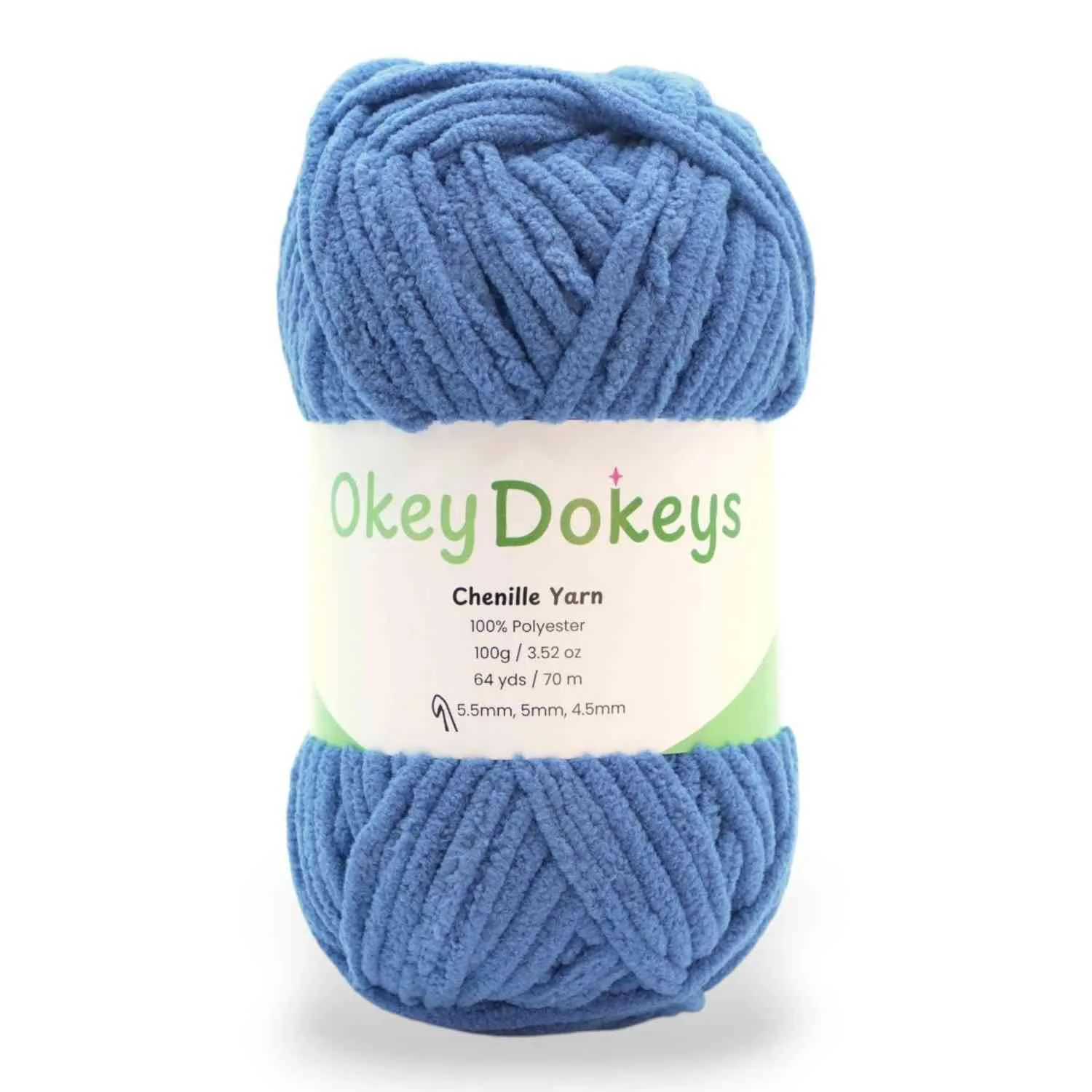 Super Bulky Chenille Yarn #6, 100g Velvet Soft No-Fray Yarn for Crocheting, 50+ Colors - Image 62