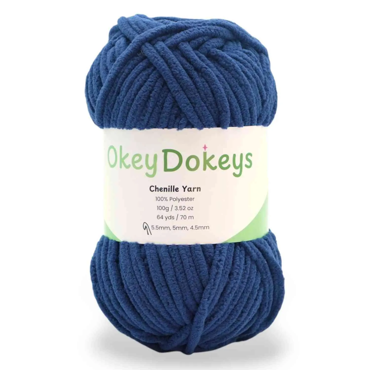 Super Bulky Chenille Yarn #6, 100g Velvet Soft No-Fray Yarn for Crocheting, 50+ Colors - Image 68