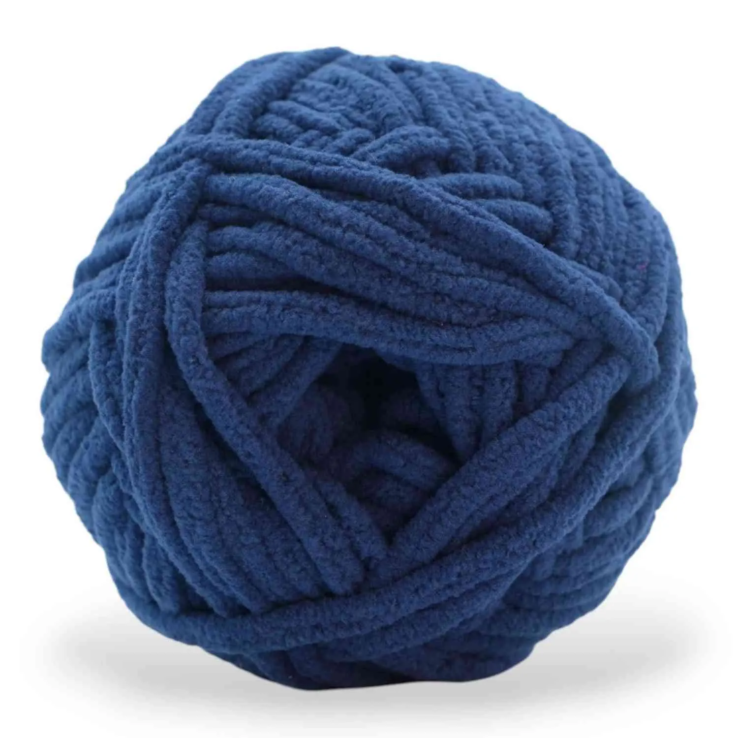 Super Bulky Chenille Yarn #6, 100g Velvet Soft No-Fray Yarn for Crocheting, 50+ Colors - Image 69