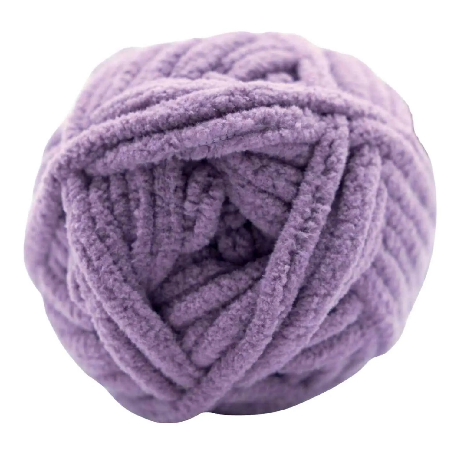 Super Bulky Chenille Yarn #6, 100g Velvet Soft No-Fray Yarn for Crocheting, 50+ Colors - Image 78