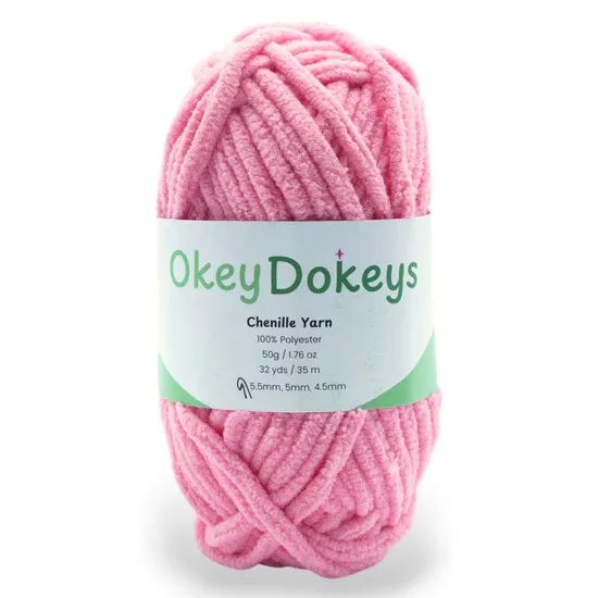 Chenille Yarn - #6 Super Bulky - 50g Skeins - Image 5