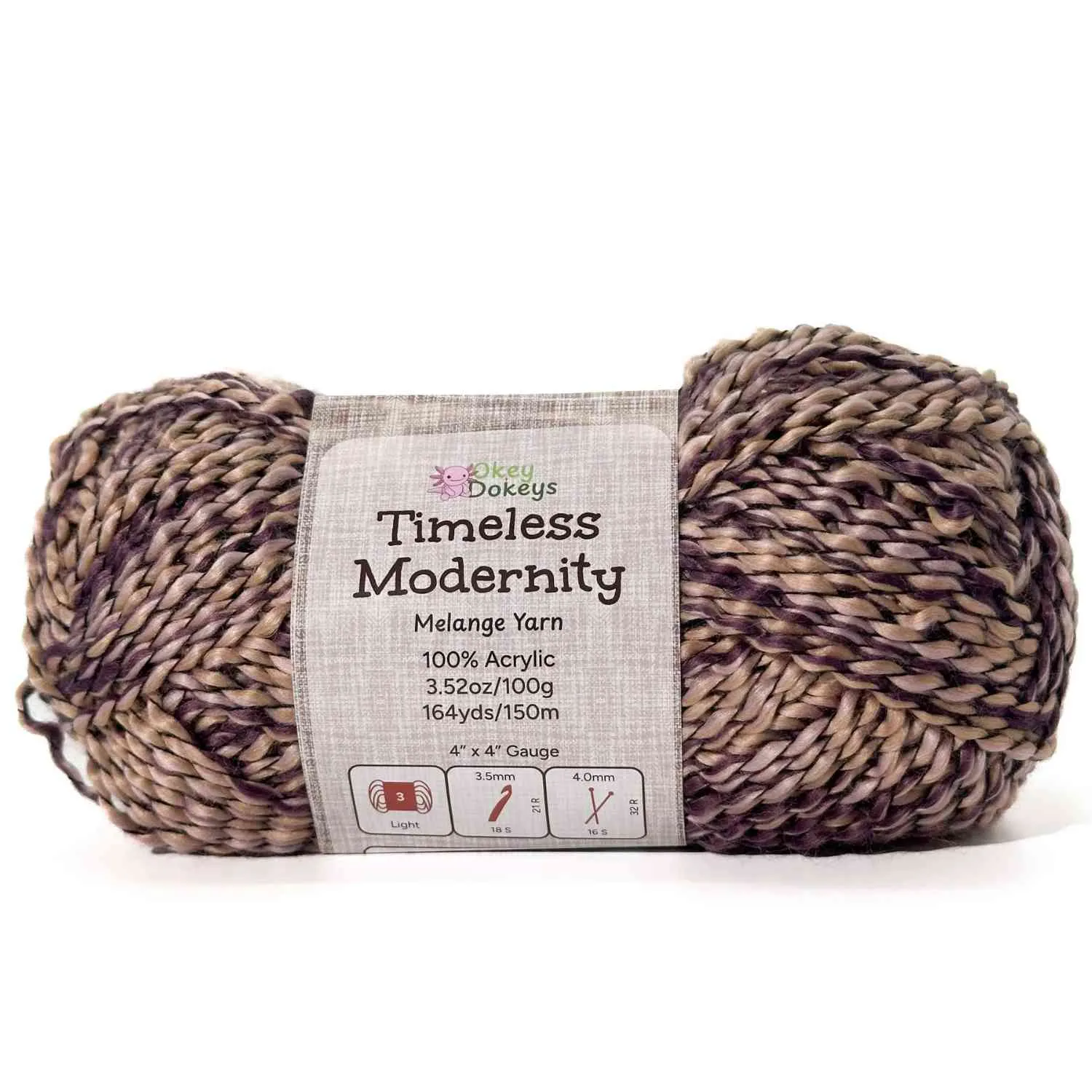 Timeless Modernity Sweater Like Acrylic Melange Yarn, 100g Light Weight - Image 24
