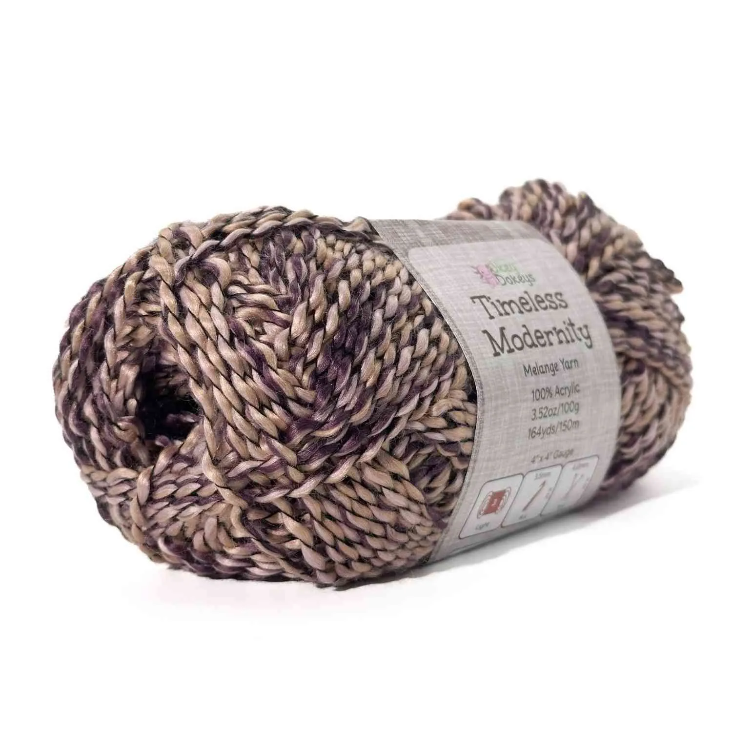 Timeless Modernity Sweater Like Acrylic Melange Yarn, 100g Light Weight - Image 25