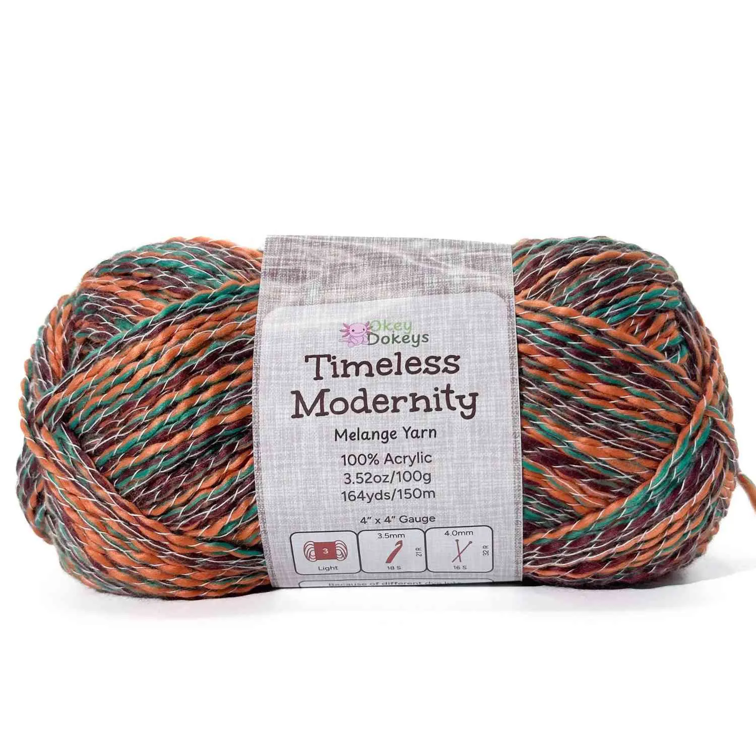Timeless Modernity Sweater Like Acrylic Melange Yarn, 100g Light Weight - Image 27