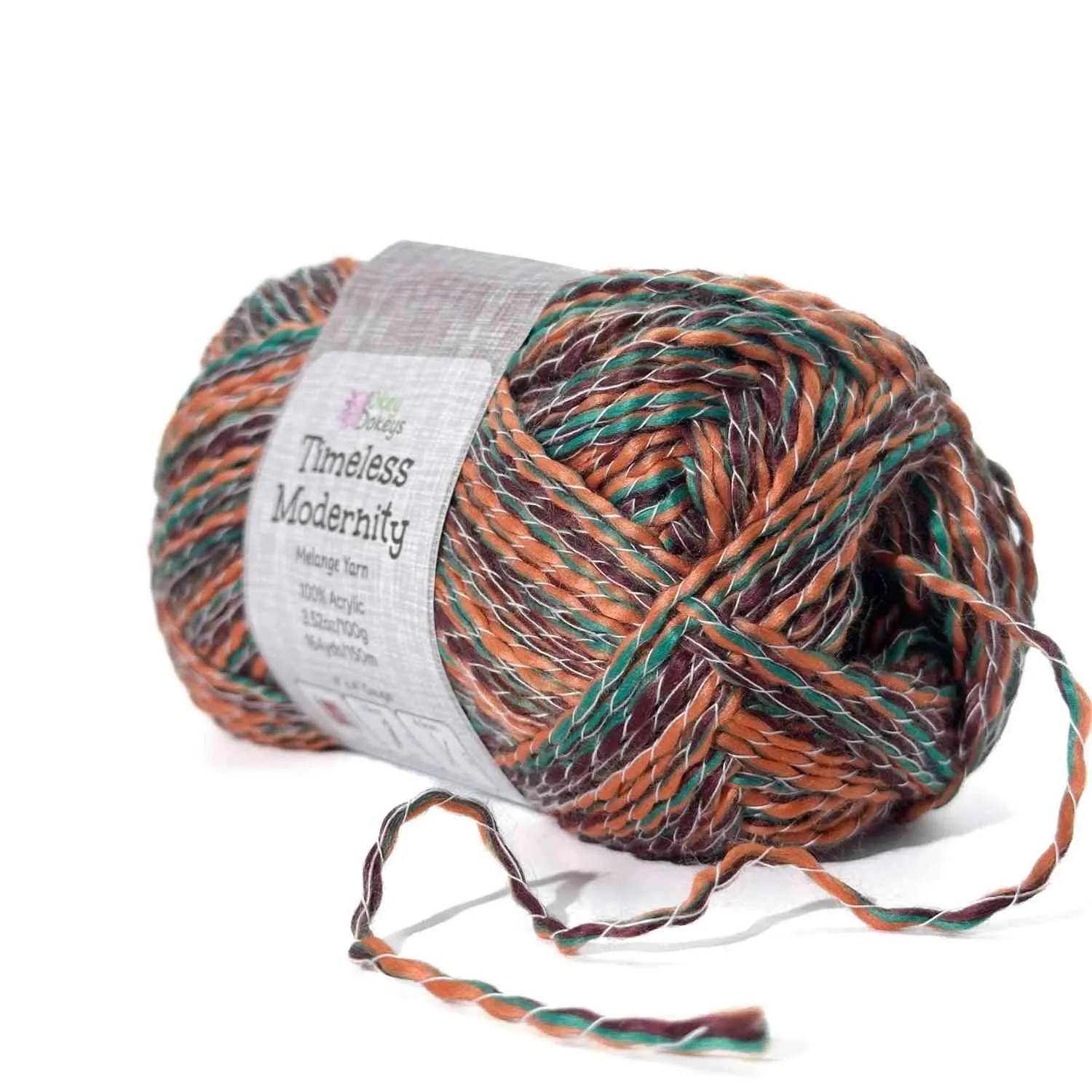 Timeless Modernity Sweater Like Acrylic Melange Yarn, 100g Light Weight - Image 28