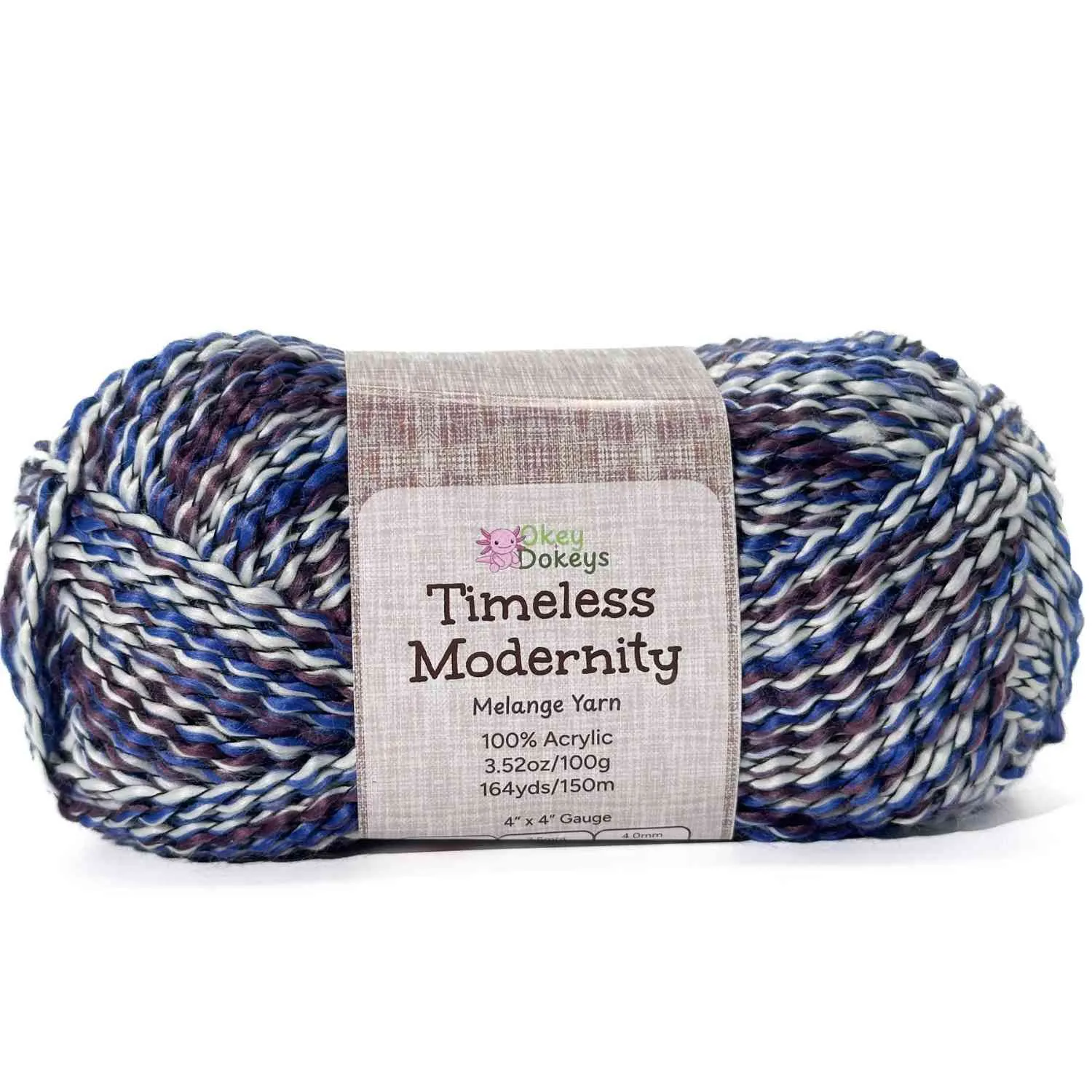 Timeless Modernity Sweater Like Acrylic Melange Yarn, 100g Light Weight - Image 41