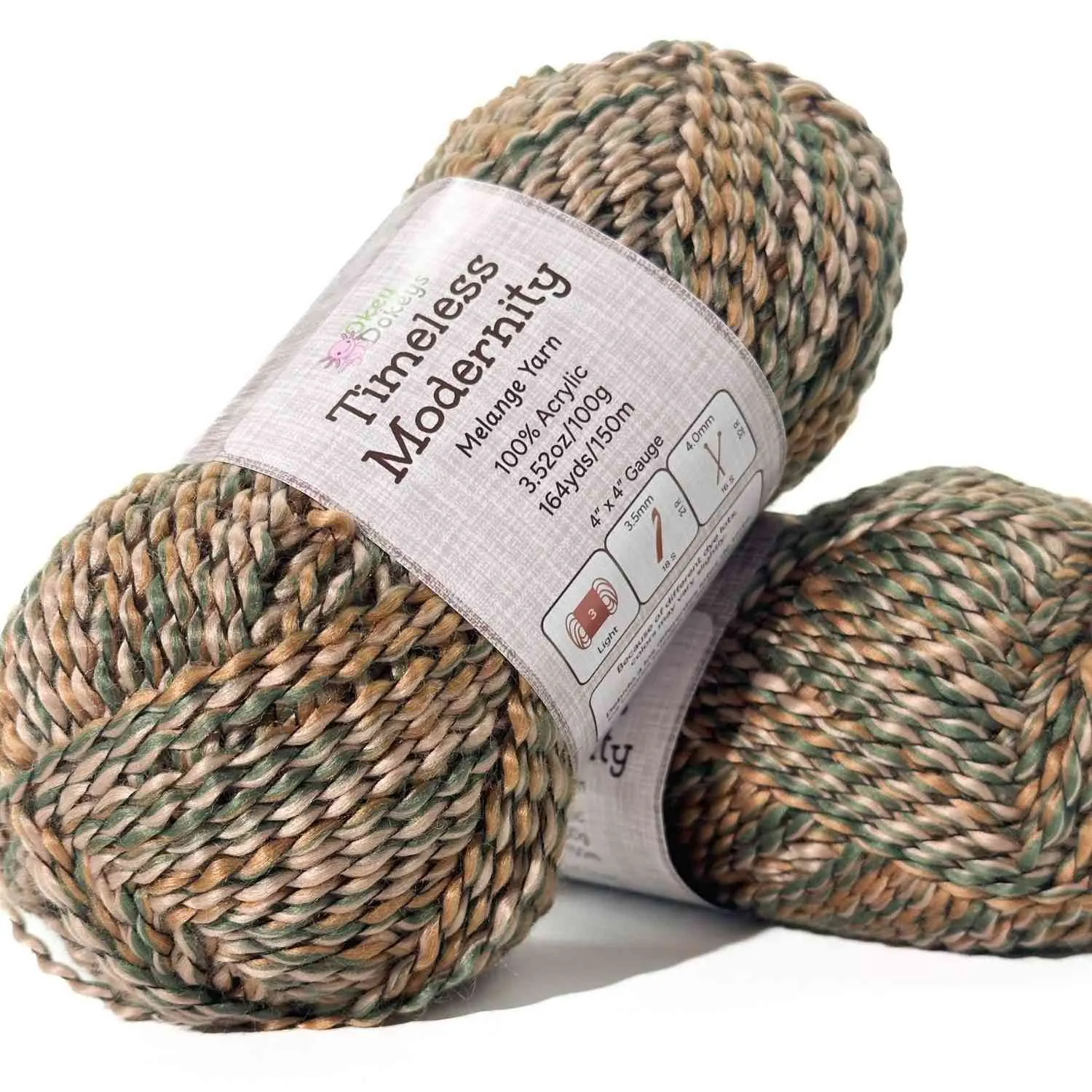 Timeless Modernity Sweater Like Acrylic Melange Yarn, 100g Light Weight - Image 6